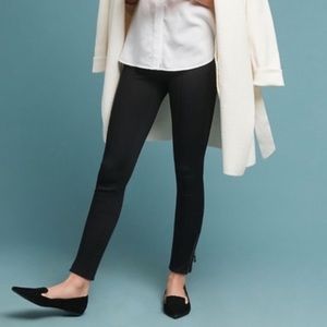 Anthropologie Pilcro High Rise Denim Legging - black